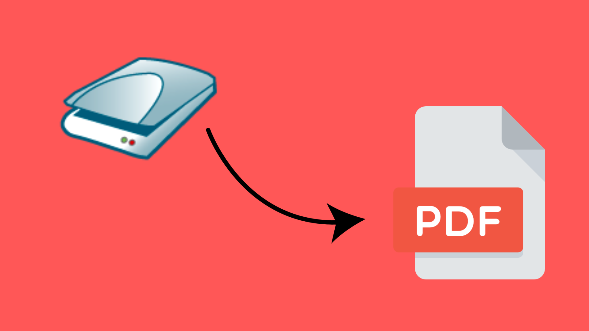 Как отсканировать документ в PDF формате