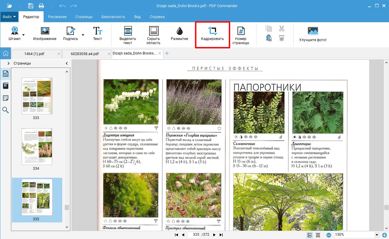 Обрезать pdf файл. Редактор пдф. Как обрезать в пдф картинку.